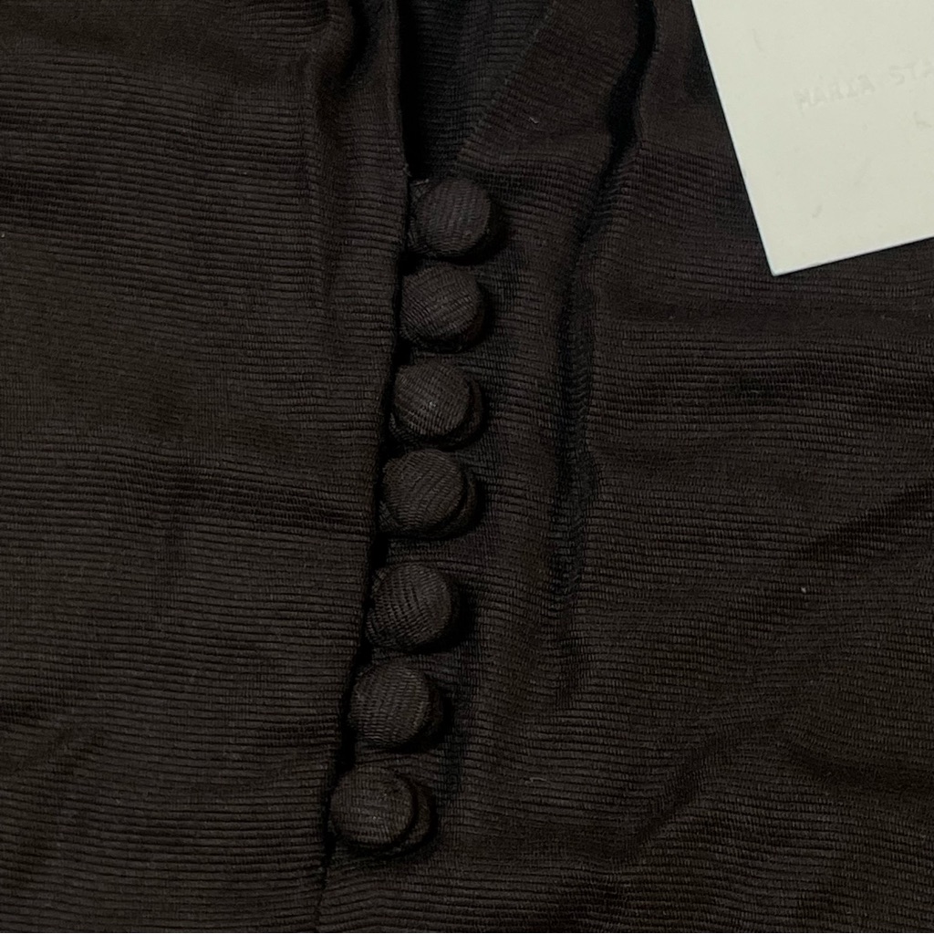 Nwt Maria Stanley Almond Blouse Pullover Top - Black - Womens Medium (?) — image 8 of 8